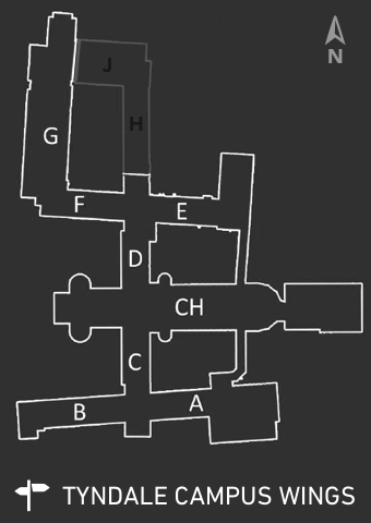 overview map of camps wings