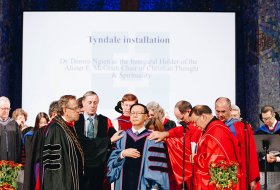 installation of Dr. Dennis Ngien