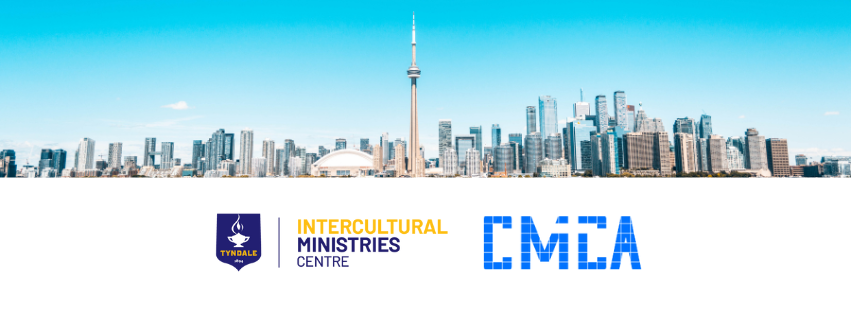 toronto skyline, TIM Centre logo, and CMCA logo